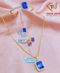 BỘ TRANG SỨC ĐÁ TÍM