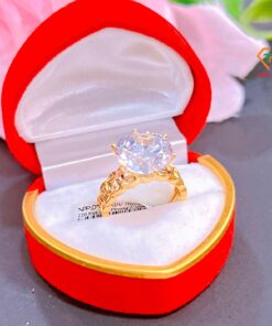 NHẪN HỘT CAO ĐAI KIM TIỀN V610