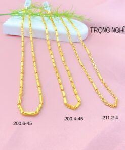 DÂY CHUYỀN 24K- 2 CHỈ