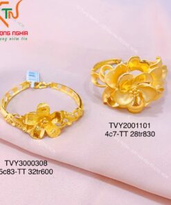 VÒNG HOA MAI 24K- 5 CHỈ