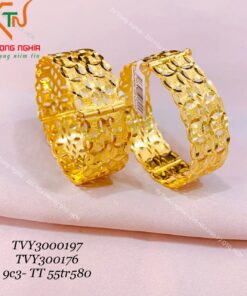 VÒNG KIM TIỀN 24K - 9 CHỈ